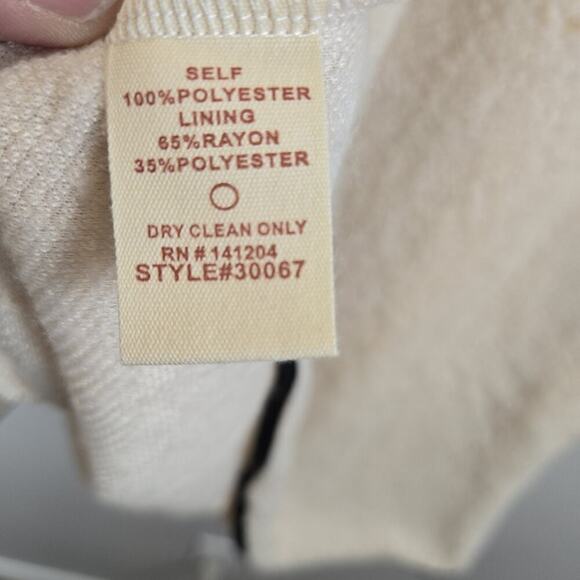 Hem & Thread Soft Sherpa Open Vest Ivory W Black Piping NWT Large LAGENLOOK BOHO - Picture 7 of 7